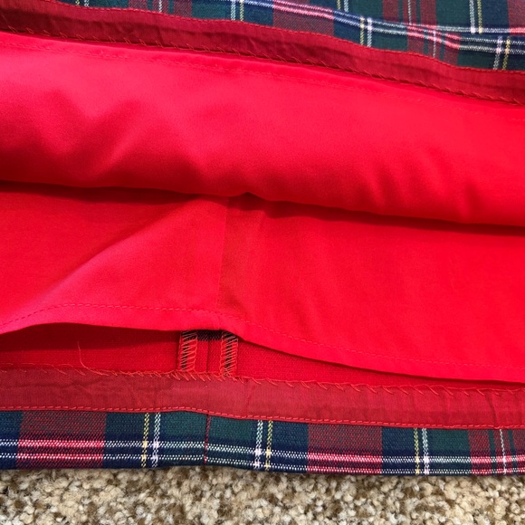 Vineyard Vines Merry Red Plaid Shift Dress Women’s Size 4 EUC - Picture 10 of 16